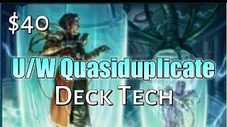 Mtg Budget Deck Tech 40 UW Quasiduplicate in GRN Standard [upl. by Shipp]