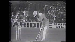 Malcom Marshall vs Sunil Gavaskar Both Dismissals 1st Test 1983 [upl. by Atteuqahc]