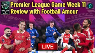 LIVE  Premier League Game Week 11 Review  FootballAmourTamil  Oneindia Howzat [upl. by Oam304]