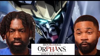 Mobile Suit Gundam IRONBLOODED ORPHANS Mikazuki vs Carta  Reaction [upl. by Fallon]