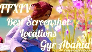 FFXIV Best Screenshot and gpose Locations in Gyr Abania [upl. by Ynottirb906]