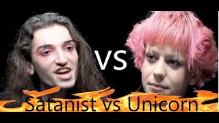 Zebani Satanist vs Unicorn AT ADAM Once said 3 [upl. by Ihc]