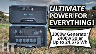 BLUETTI AC300 3000w Modular B300 LiFePO4 Battery Solar Generator FULL REVIEW  BEST Power Station [upl. by Enriqueta892]