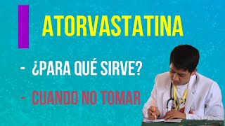 💊💊ATORVASTATINA para que SIRVE💊💊 CUANDO NO TOMAR💊💊 [upl. by Bowles391]