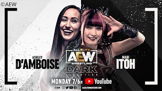 Maki Itoh vs Ashley DAmboise  Singles Match  AEW Dark Elevation 111  WWE 2K23 [upl. by Aitat]