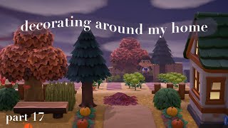 decorating around my home part 17  animal crossing new horizons [upl. by Asen928]