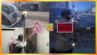 Besties vs Cypress vs Cops  What a mess  NoPixel 40 GTA RP [upl. by Iddo]