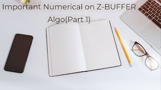 Numerical Z Buffer Algorithm Part1 Computer Graphics [upl. by Eelyam]