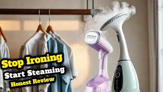 Stop Ironing amp Start Steaming The Best Handheld Garment Steamer [upl. by Trauts325]