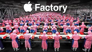 Inside Apples iPhone Factory In China [upl. by Nnaacissej]