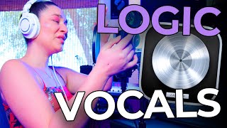 How to Mix Vocals in Logic STOCK PLUGINS [upl. by Atiran]