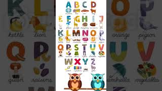 ABCDEF🍎 Alphabets for kids 🎶  phonic song for kids 🥳 A to Z learning video  abcdef🍭  shorts 2 [upl. by Zalucki]