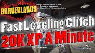 Borderlands  Fast Leveling Glitch  20000 XP A Minute [upl. by Ivonne716]