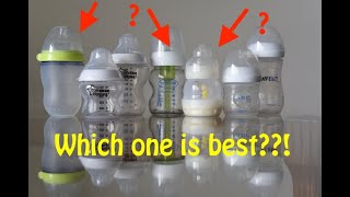 ❤ Best Baby Bottle Review Comotomo Tommy Tippee Avent Dr Brown Bottles ❤ [upl. by Mendy]