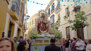 4K  Entrada de la Extraordinaria de la Virgen de la Salud de San Isidoro 2024  BM Liceo de Moguer [upl. by Nodyroc]