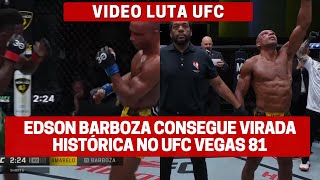 LUTA EDSON BARBOZA x SODIQ YUSUFF BRASILEIRO CONSEGUE VITÃ“RIA ESPETACULAR  RESULTADOS DO UFC [upl. by Gratt977]