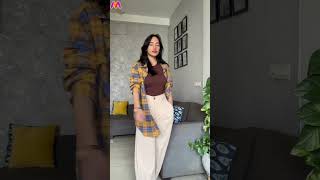 5 Ways to Rock Myntra Trousers 👖✨ VersatileFashion StyleInspiration shortvideo [upl. by Yenmor]