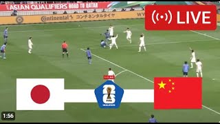 Japan vs China  2026 FIFA World Cup Qualifiers AFC  Full Match Today [upl. by Idelson668]