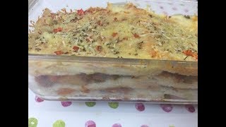 Italian Vegetable Lasagna  Easy Veggie Bread Lasagna  Tasty Marination [upl. by Stacia]