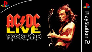 ACDC Live Rock Band  PS2 Gameplay UHD [upl. by Ellerey]