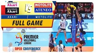 PVL OC 2018 AdamsonAkari vs AteneoMotolite  Full Game  3rd Set  November 11 2018 [upl. by Axia694]