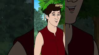 স্বামী স্ত্রী এবং জঙ্গলের বাঘ  Pati patni or jungle ka baagh  reels cartoon animation [upl. by Hamimej910]