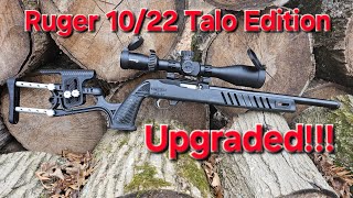 Talo Edition Ruger 1022 Upgraded Part 2 Luth AR MCA22 Polymer Chassis Review [upl. by Enidlareg]