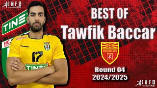 Best Of Tawfik Baccar RKProletSkopje MacedoniaSuperLeague Round04 20242025 [upl. by China468]