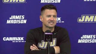 JMU Football  Bob Chesney Postgame Press Conference vs Ball State  Sept 28 2024 [upl. by Hime]