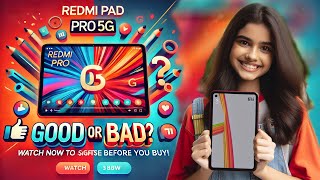 Redmi Pad Pro 5G Watch Now to Get the Insights Before You Buy Good or Bad [upl. by Saalocin612]