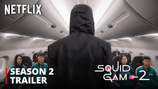 Squid Game Season 2  FIRST TRAILER  Netflix HD [upl. by Gideon]