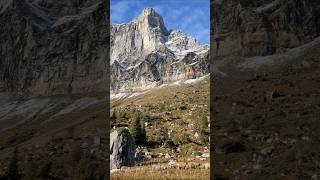 Troupeau de brebis dans les Alpes Couleurs automnales dans la chaîne des Fiz GR5 [upl. by Dulla]