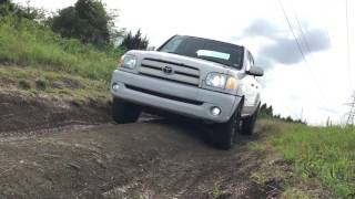 2005 Tundra 4WD Offroading and wishing it had lockers 041317 [upl. by Aneekan]