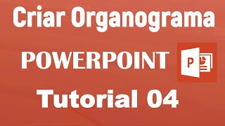 Cono Criar Organograma no Powerpoint powerpoint [upl. by Nylyrehc]