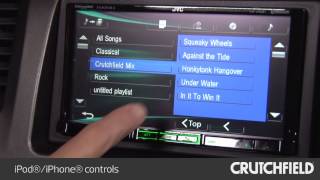 JVCKWV40BT Display and Controls Demo  Crutchfield Video [upl. by Casimire]