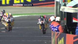 Red Bull MotoGP Rookies Misano Race Highlights [upl. by Nilorac]