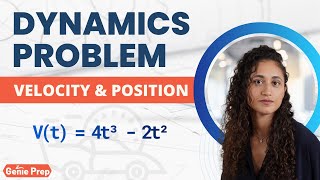 FE Exam Review  Dynamics  Velocity amp Position [upl. by Kiernan]