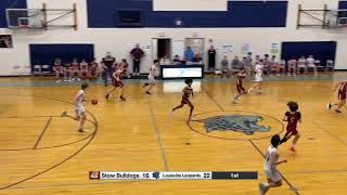 Stow Bulldogs  8th Grade 2028 vs Louisville Leopards  Jan 24 2024 [upl. by Dunkin]