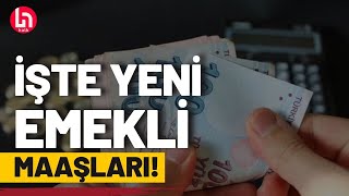 Emeklinin kök maaş hesabı nasıl oldu İşte yeni maaşlar [upl. by Nodle241]