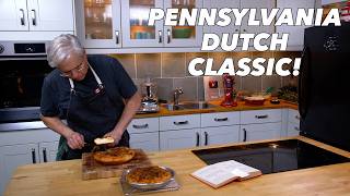 Vintage Pennsylvania Dutch Cooking Cinnamon Kuchen Recipe [upl. by Ozmo594]