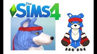 Sims 4 Creating Gaomon from Digimon in CAS [upl. by Sharma153]