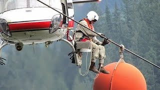 Extreme Jobs  High Voltage Power Line Inspection [upl. by Manbahs125]