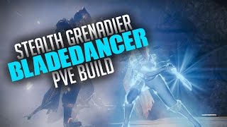 Destiny Bladedancer Stealth Grenadier PVE Build [upl. by Gussie]