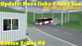 Nový update  Nová linka a nový autobus  Roblox ZBus 6 [upl. by Israel393]