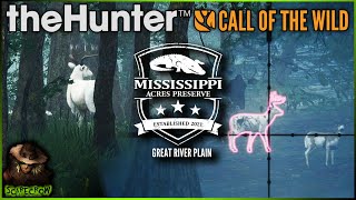 The Best Place To Take A HUGE Albino Whitetail Deer On Mississippi Acres Preserve Call of the wild [upl. by Giark135]