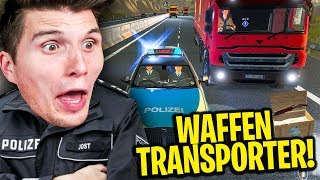 Ein LKW voller illegaler Waffen  AutobahnPolizei Simulator [upl. by Luebke]