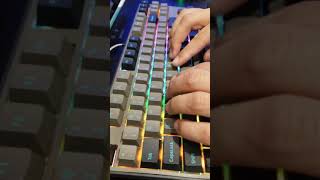 Capturer KT87 Typing Test ASMR  FLCMMK Switches  Stock [upl. by Udenihc634]