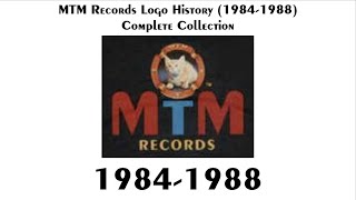 MTM Records Logo History 19841988 Complete Collection [upl. by Nylcoj]