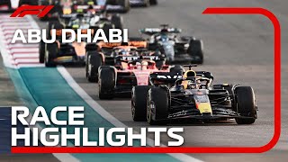 Race Highlights  2023 Abu Dhabi Grand Prix [upl. by Ahsemal23]