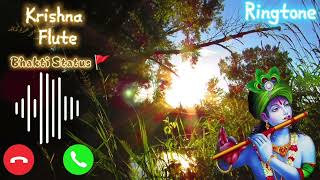 Krishna Flute 🪈 Ringtone ❤ WhatsApp Status 🚩 Krishna Love Radha bhaktistatus143m BGM x Nature [upl. by Queenie]